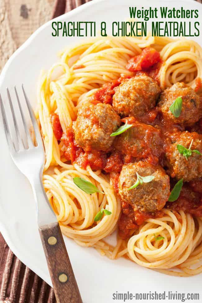 Weight Watcher Spaghetti
 Weight Watchers Spaghetti Chicken Meatballs Recipe