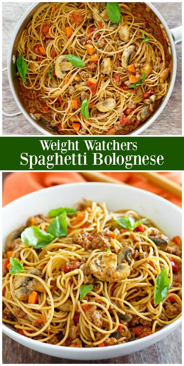 Weight Watcher Spaghetti
 Weight Watchers Spaghetti Bolognese Recipe Girl