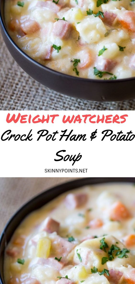 Weight Watchers Crock Pot Potato Soup
 Crock Pot Ham & Potato Soup weightwatchers weight