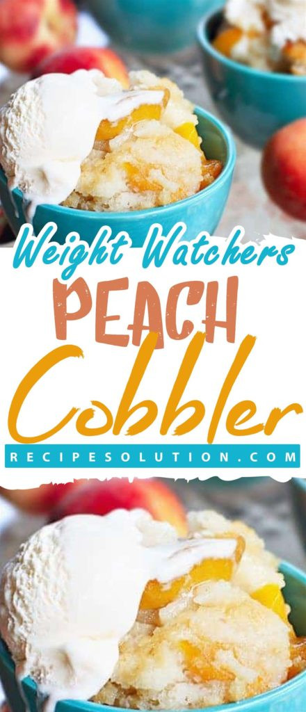 Weight Watchers Peach Cobbler
 Weight Watchers Peach Cobbler