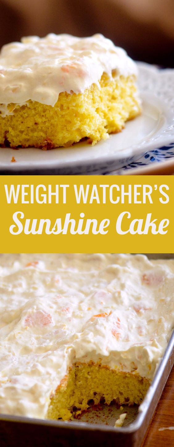 Weight Watchers Pineapple Cake
 25 Best Weight Watchers Desserts Recipes with SmartPoints