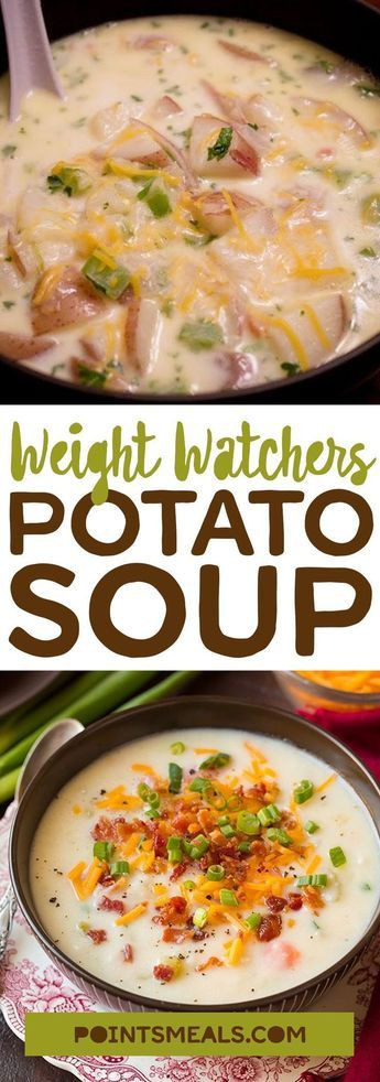 Weight Watchers Potato Soup Recipe
 Pin on weight watchers recipes