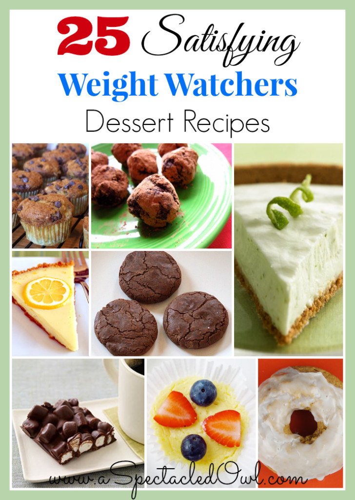 Weight Watchers Recipes Desserts
 25 Satisfying Weight Watchers Dessert Recipes A