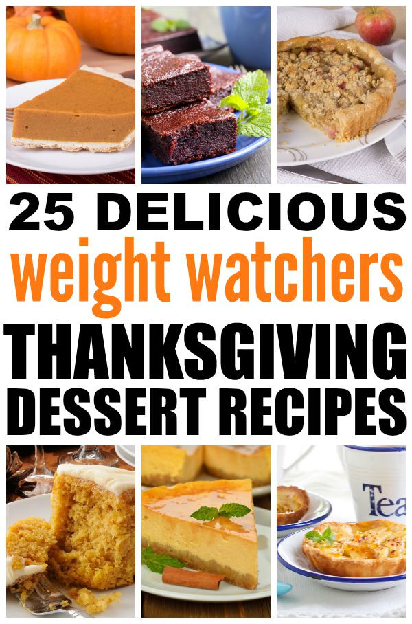 Weight Watchers Recipes Desserts
 25 Weight Watchers Thanksgiving dessert recipes