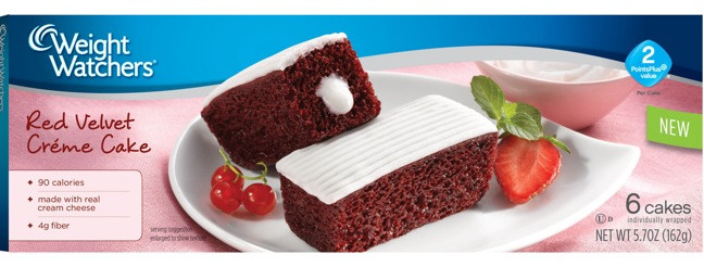 Weight Watchers Red Velvet Cake
 Weight Watchers Introduces New Velvet Creme Cakes