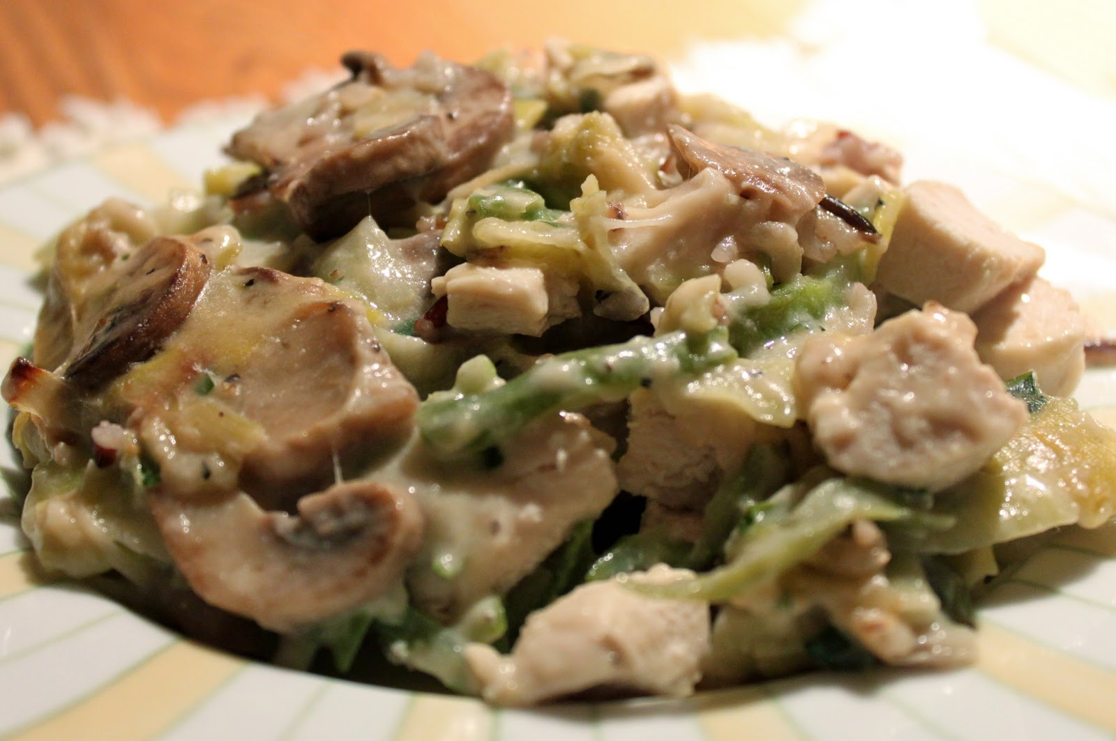 Wild Rice Mushroom Recipe
 my nutritious dish chicken mushroom & wild rice casserole
