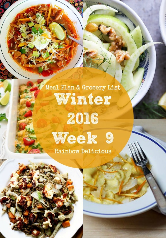 Winter Dinners Ideas
 Healthy Dinner Recipes Winter 2016 Week 9 Rainbow Delicious