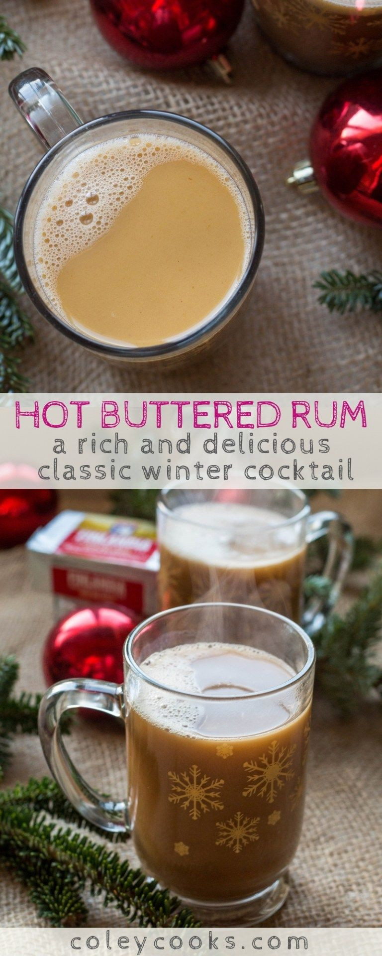 Winter Rum Drinks
 Hot Buttered Rum Recipe