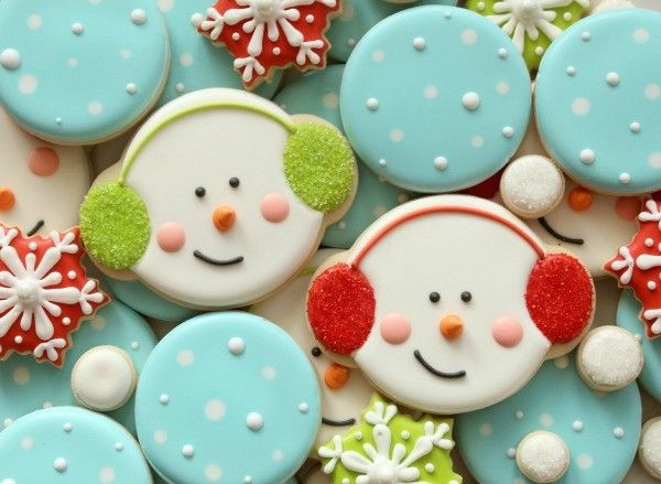 Winter Sugar Cookies
 342 best circle sugar cookies decorating ideas images on