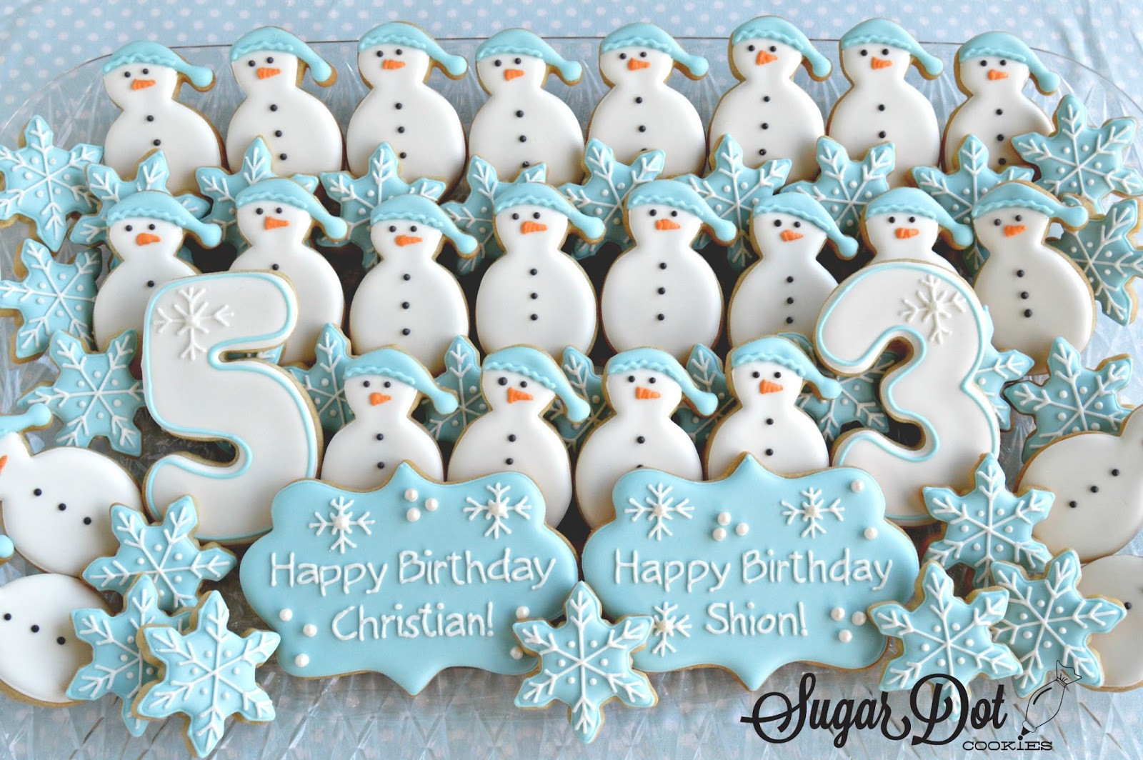 Winter Sugar Cookies
 Cookies are available for order through my website