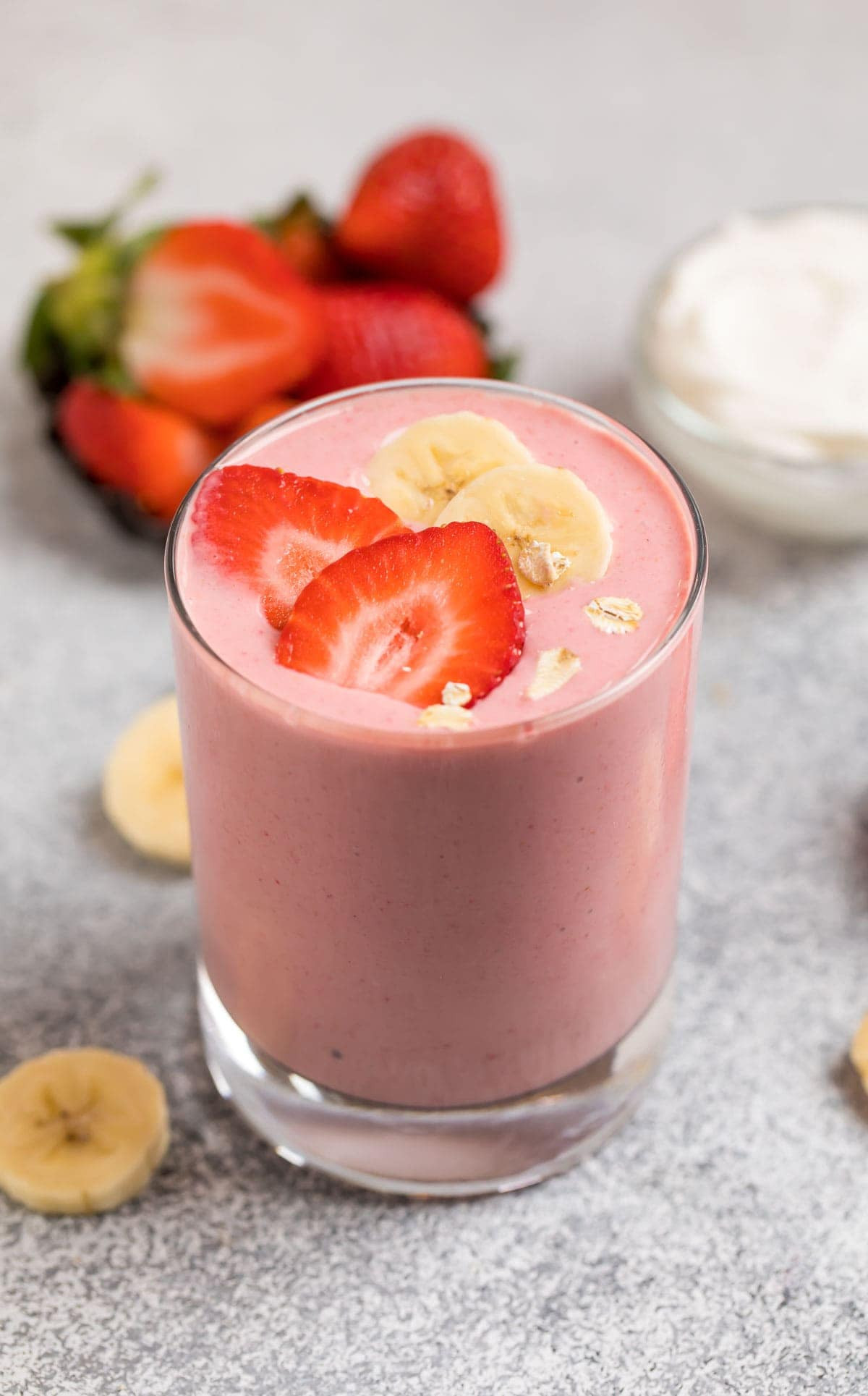 Yogurt Fruit Smoothies Recipes
 Greek Yogurt Smoothie with Strawberry Banana