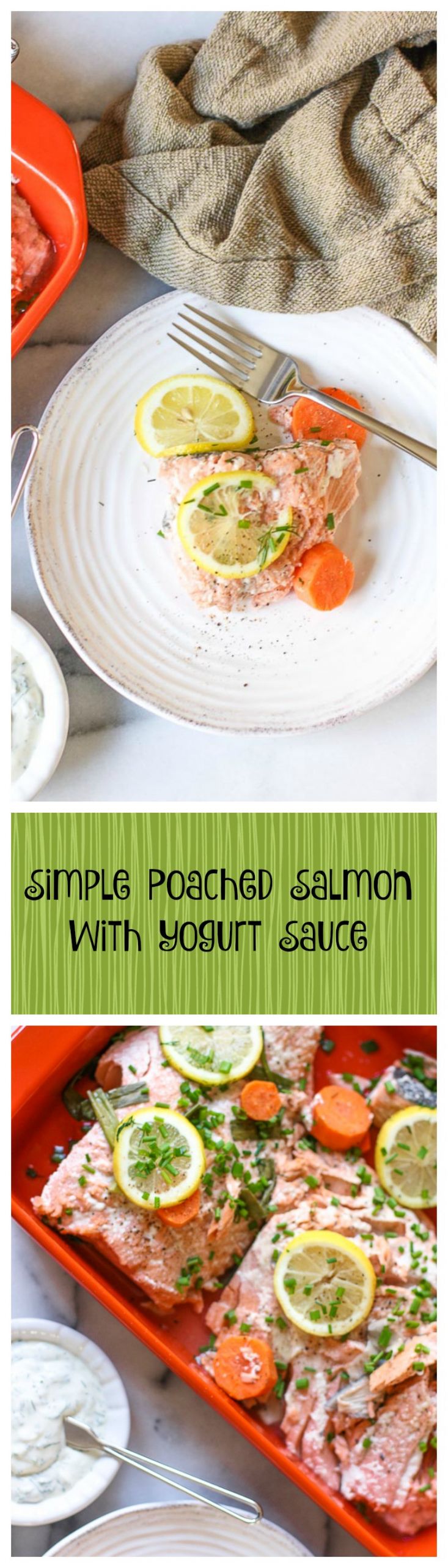 Yogurt Sauces For Fish
 Simple Poached Salmon with Yogurt Sauce Recipe