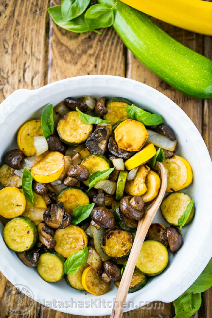 Zucchini And Mushrooms
 10 Grilled Zucchini Recipes That Will Make You a Champion