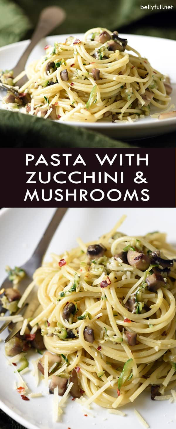 Zucchini And Mushrooms
 Pasta with Zucchini and Mushrooms