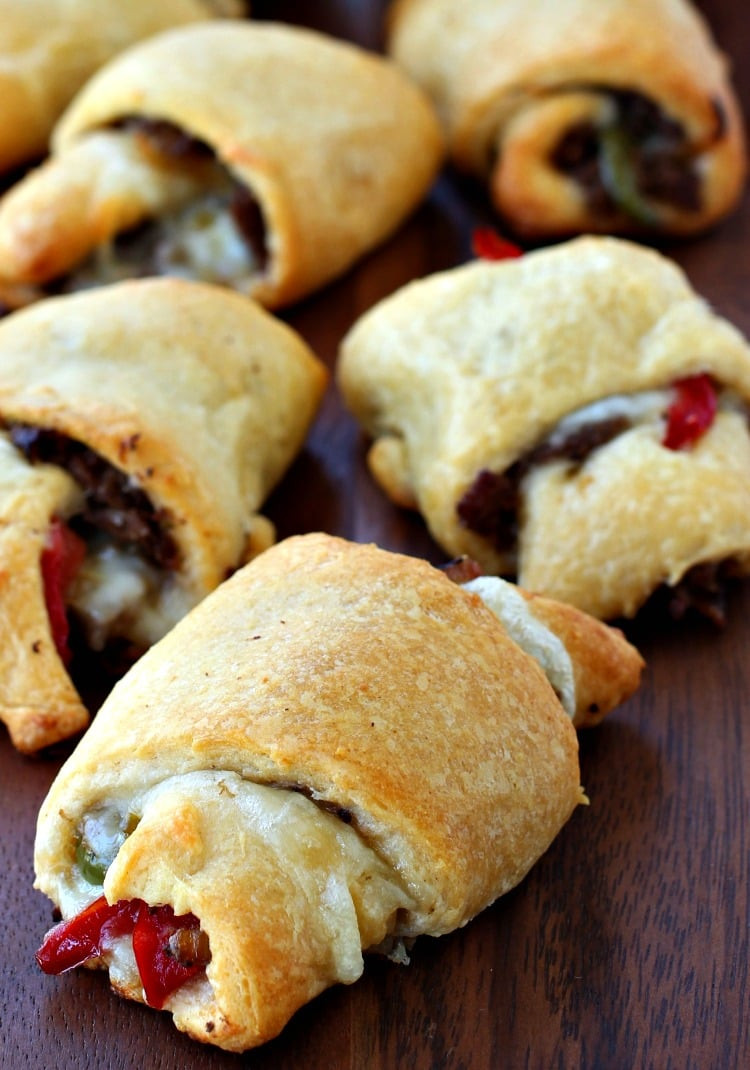 Appetizers With Crescent Rolls
 Philly Cheesesteak Crescent Rolls Mantitlement