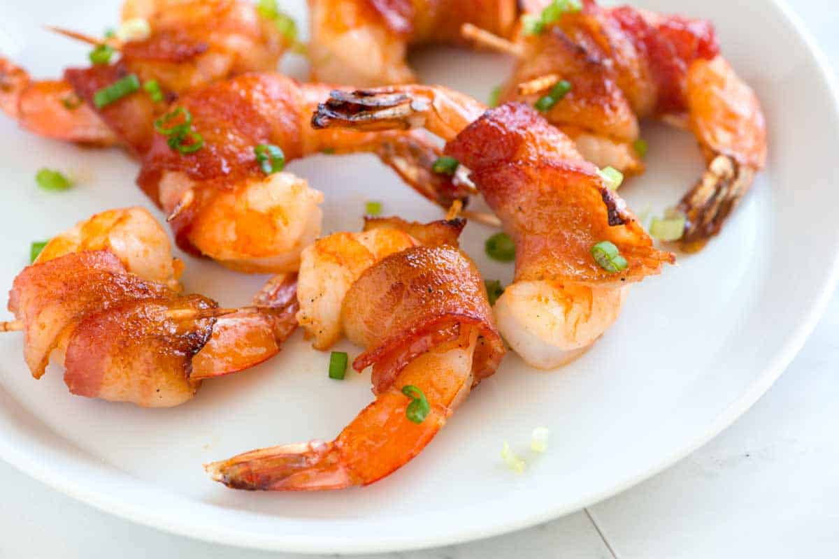 Bacon Wrapped Shrimp Appetizers
 Spicy Maple Bacon Wrapped Shrimp Recipe