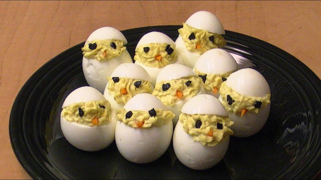 Chick Deviled Eggs
 Deviled Egg Chicks