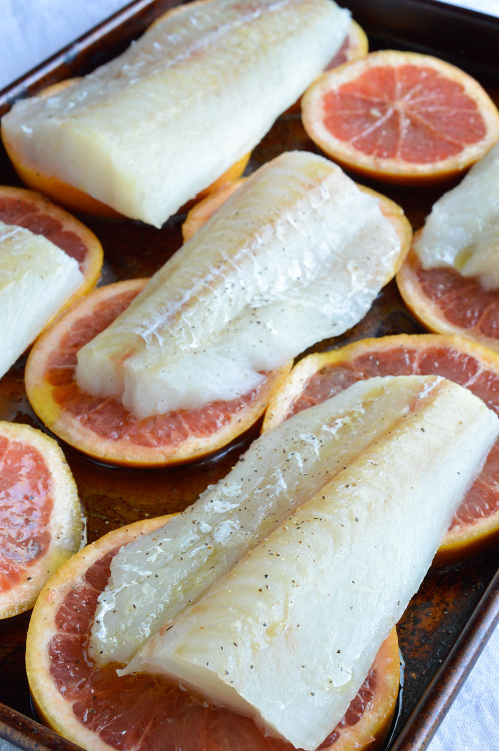 Cod Fish Recipes Oven
 Grapefruit and Honey Glazed Baked Cod Recipe