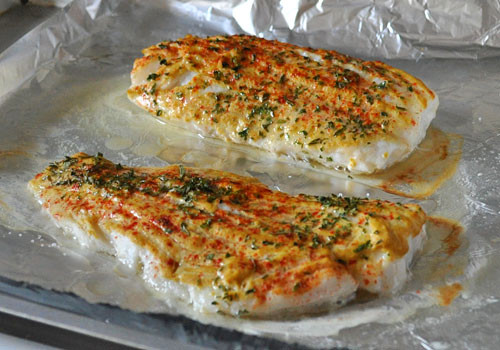 Cod Fish Recipes Oven
 Baked Cod with Mustard and Paprika