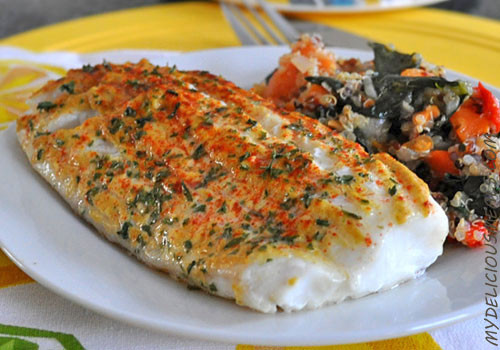 Cod Fish Recipes Oven
 Baked Cod with Mustard and Paprika