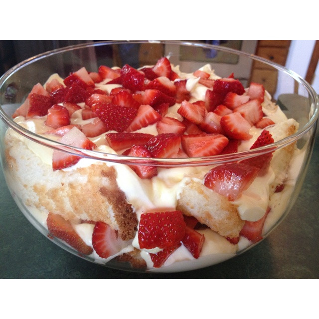 Easy Strawberry Desserts Cool Whip
 Grandmas famous strawberry truffle Layered Angel food
