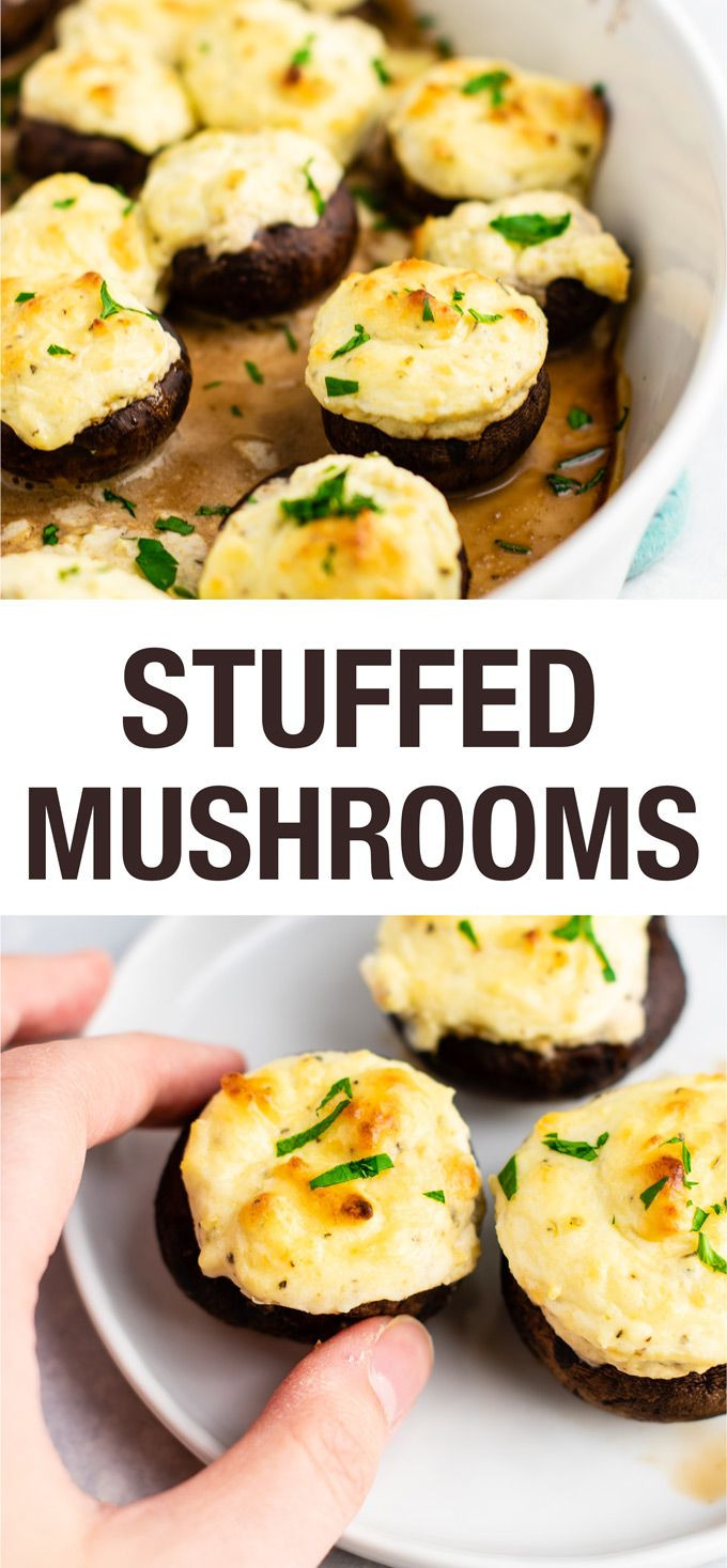 Portobello Mushroom Appetizer
 The BEST stuffed portobello mushroom recipe perfect