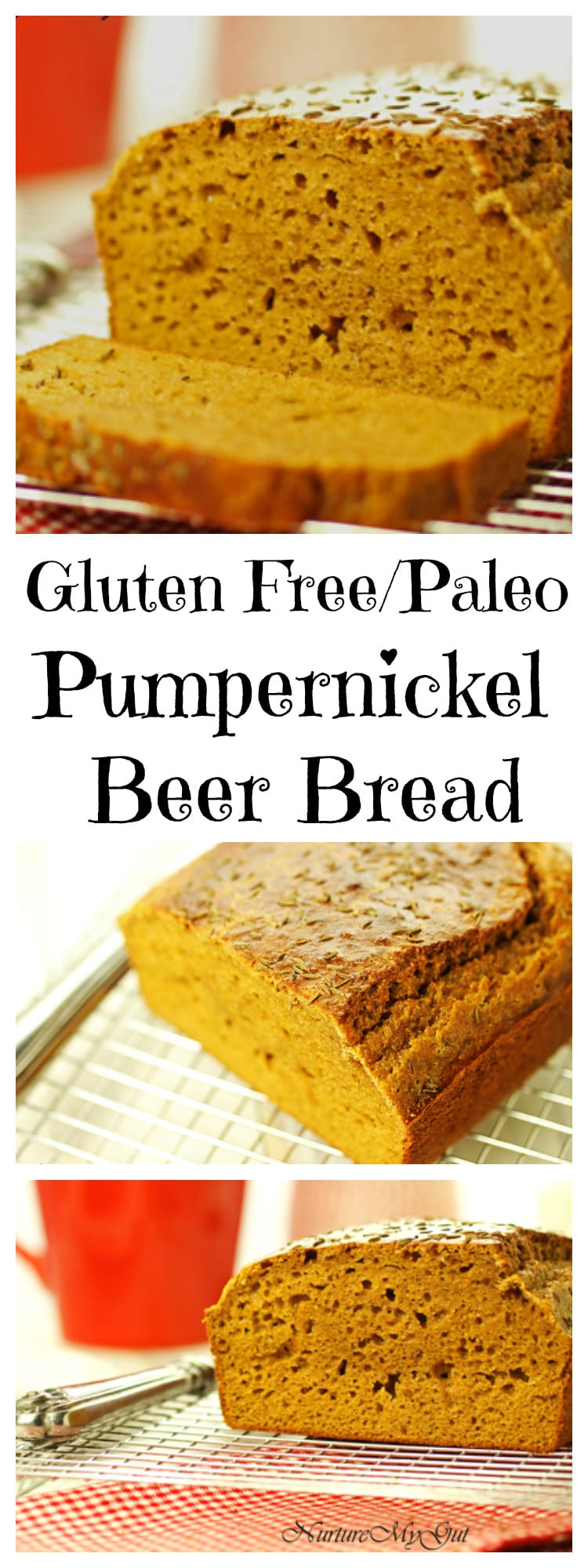 Pumpernickel Bread Gluten Free
 Gluten Free Pumpernickel Beer Bread Grain Free Dairy Free