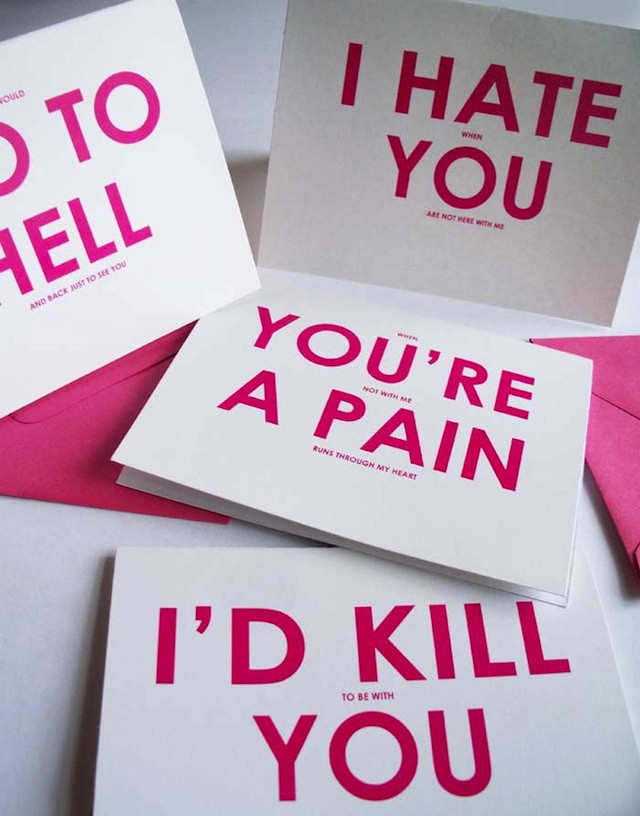 Anti Valentines Day Ideas
 10 Very crazy Anti Valentine s Day Cards