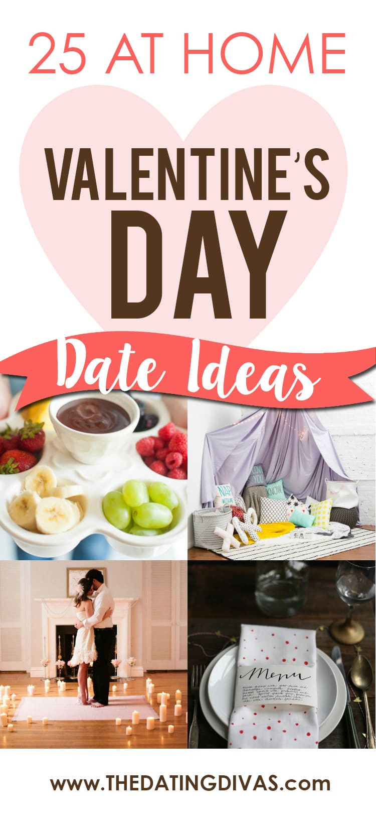 At Home Valentines Day Ideas
 The Top 76 Valentine s Day Date Ideas The Dating Divas