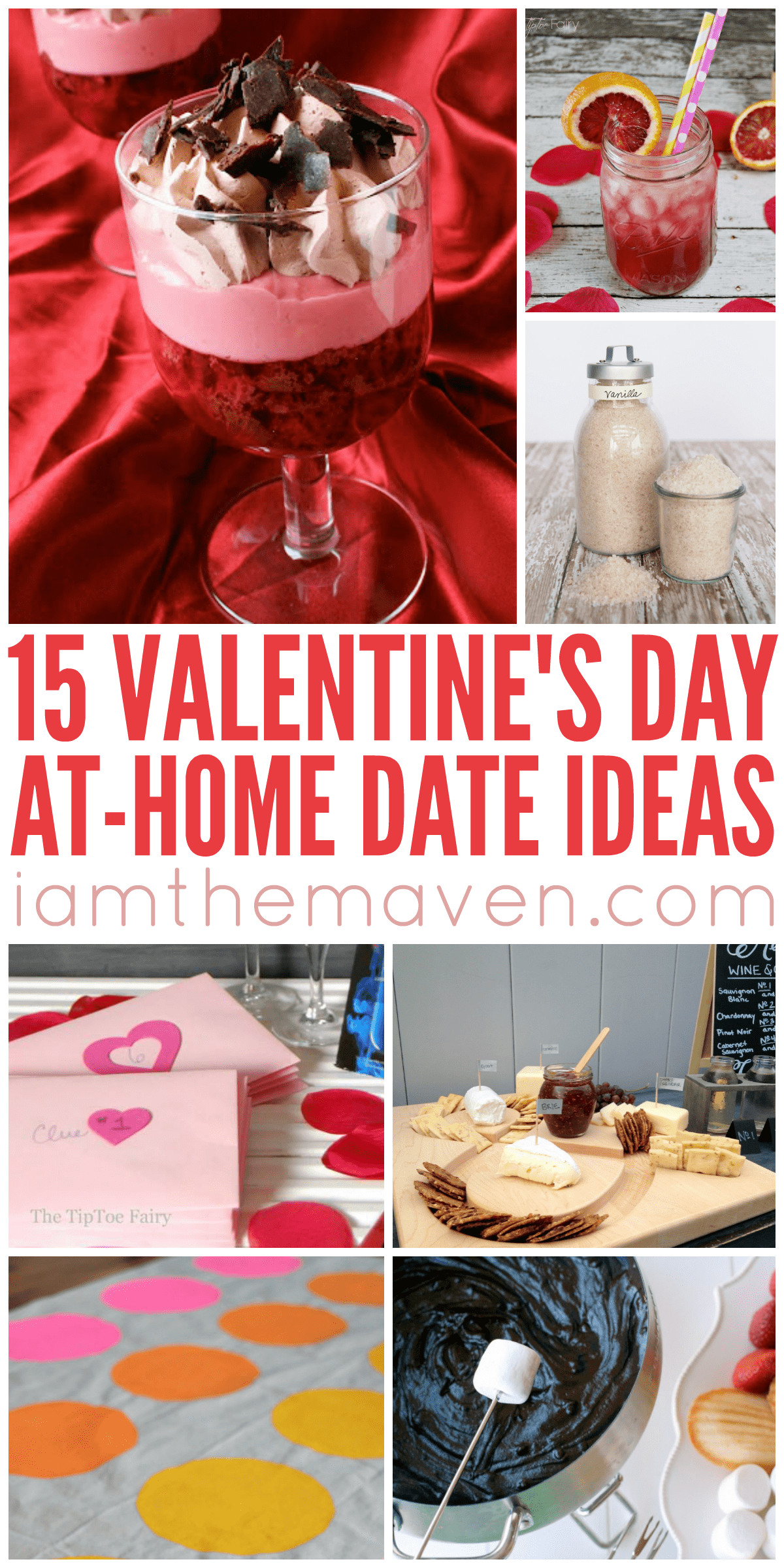 At Home Valentines Day Ideas
 15 At Home Valentine Date Ideas
