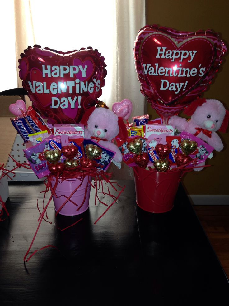 Candy Baskets For Valentines Day
 Valentines bouquet