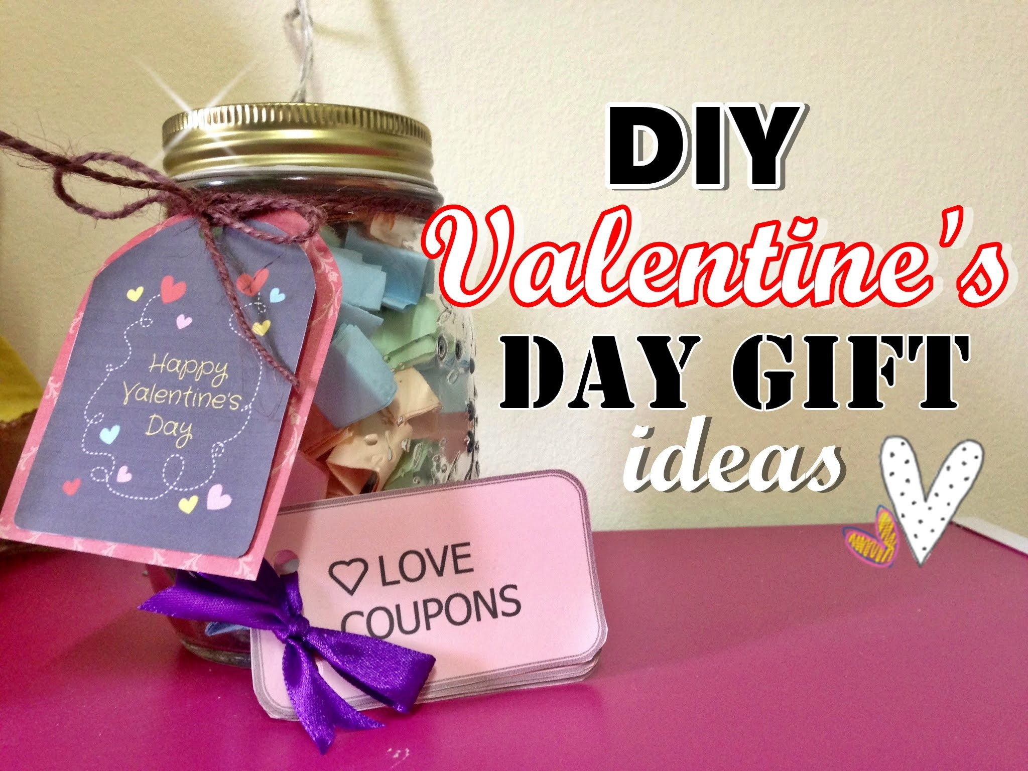 Cheap Valentines Day Gifts For Him
 DIY Valentines Day ts for him her Cheap&Easy Fay Sheryl