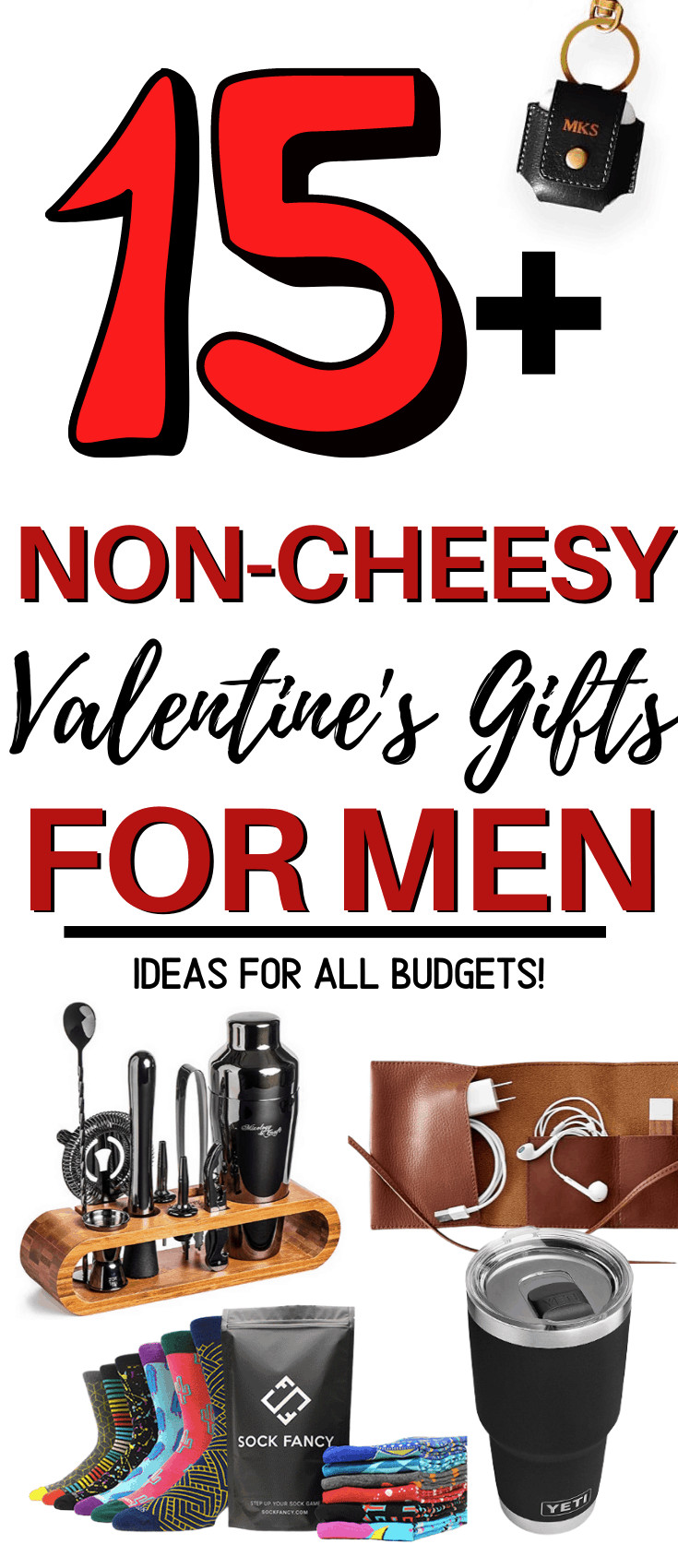 Cheesy Valentines Day Gifts
 15 Non Cheesy Valentine s Day Gifts for Him Casey La Vie