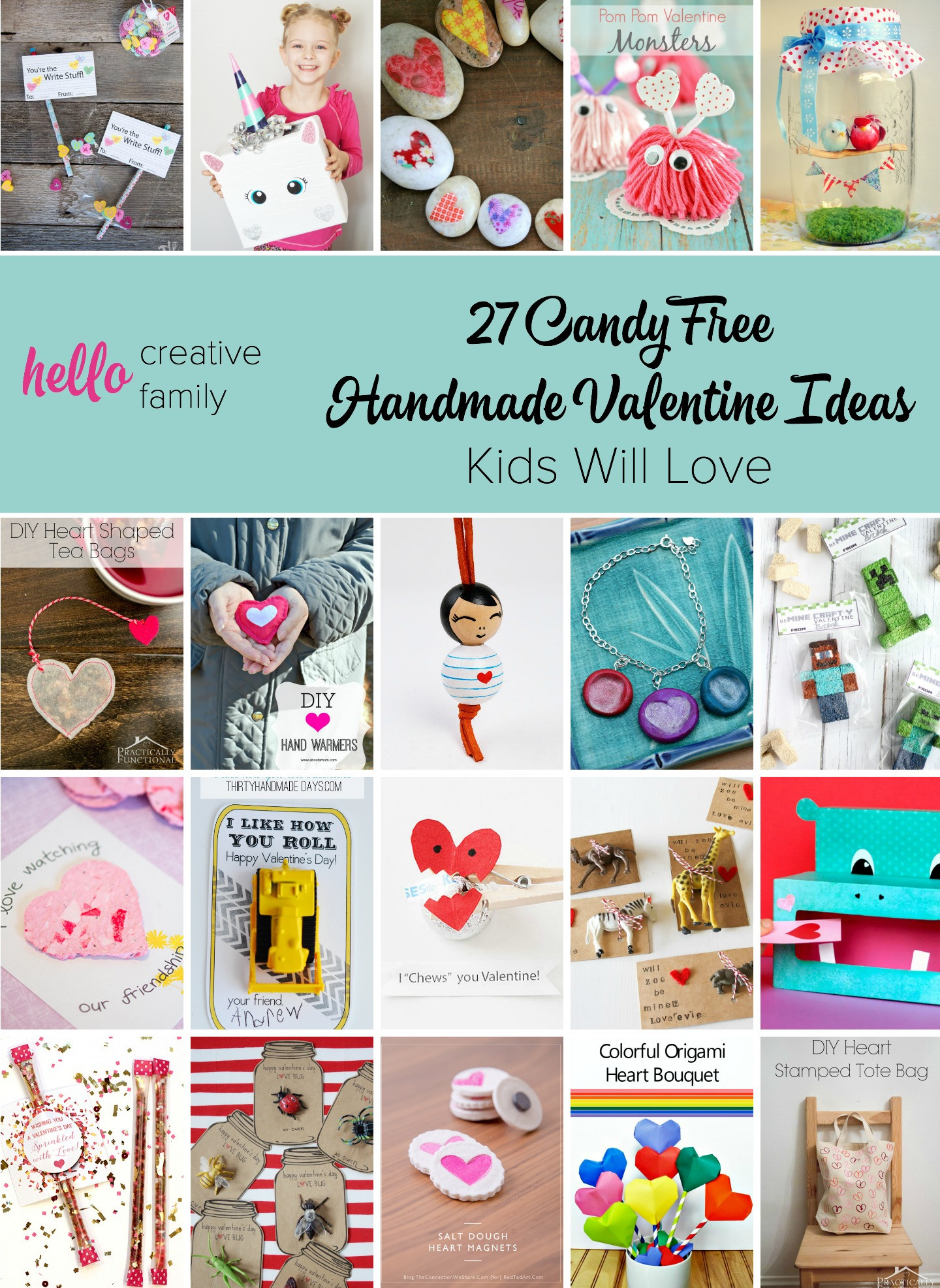 Children Valentine Gift Ideas
 27 Candy Free Handmade Valentine Ideas Kids Will Love