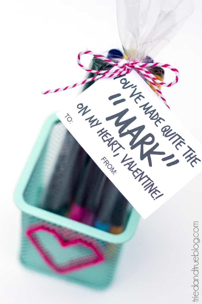 Coworker Valentine Gift Ideas
 Easy Valentine s Day Gift You ve Made the Mark er