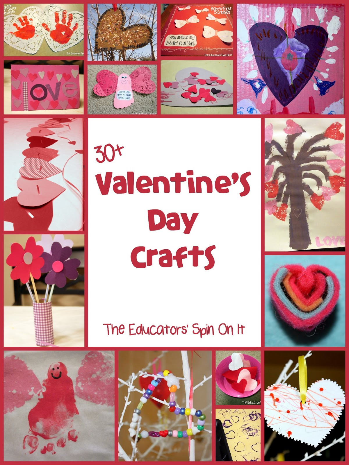 Crafts For Valentines Day
 30 Valentine s Day Crafts and Activities for Kids The
