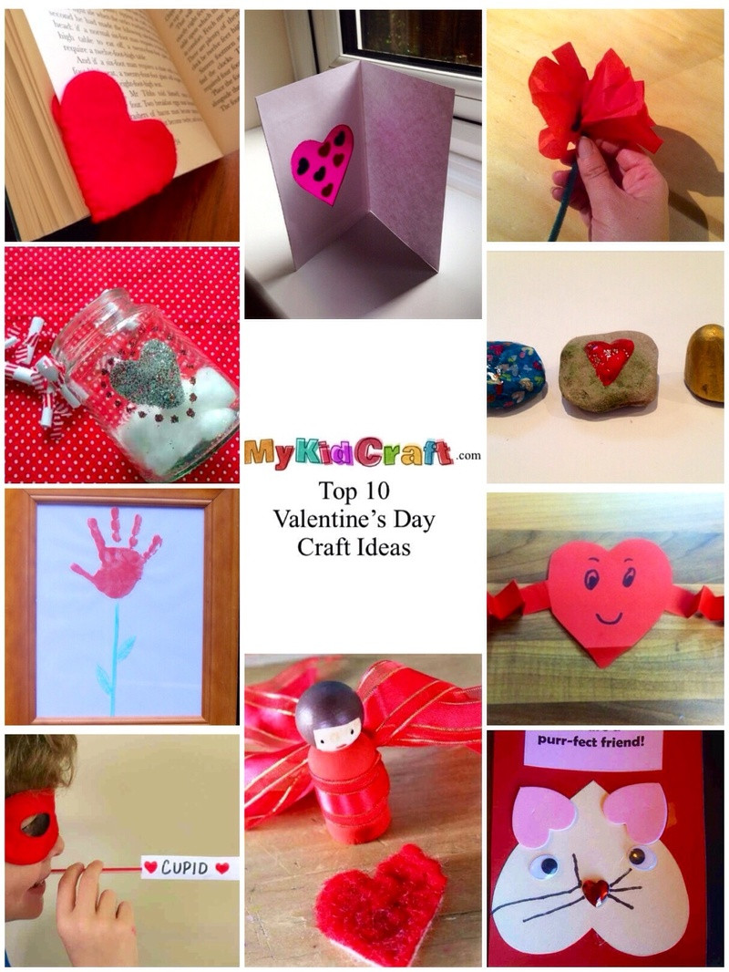 Crafts For Valentines Day
 Top 10 Kids Crafts for Valentine s Day My Kid Craft