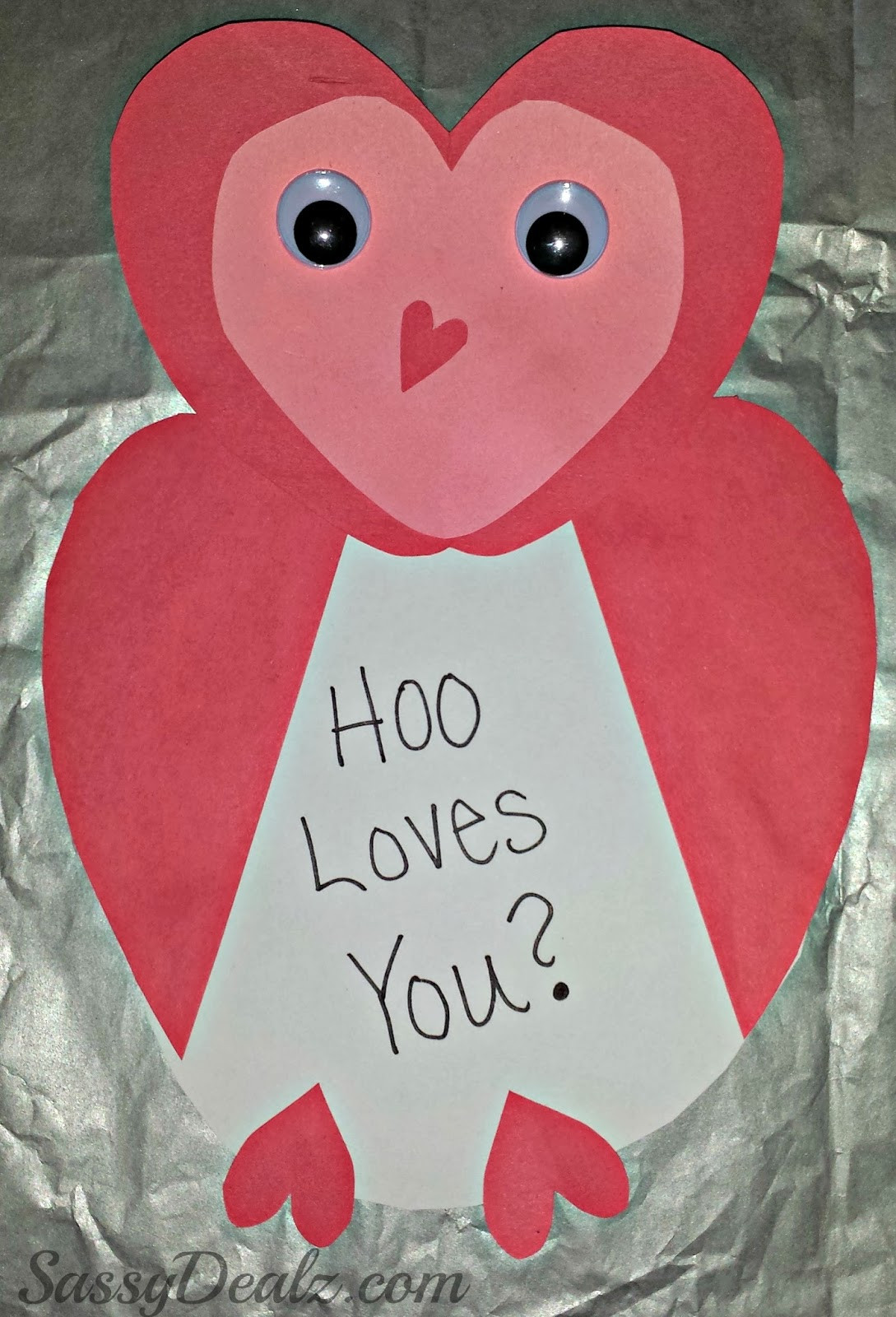 Crafts For Valentines Day
 Owl Valentines Day Card Idea For Kids Crafty Morning
