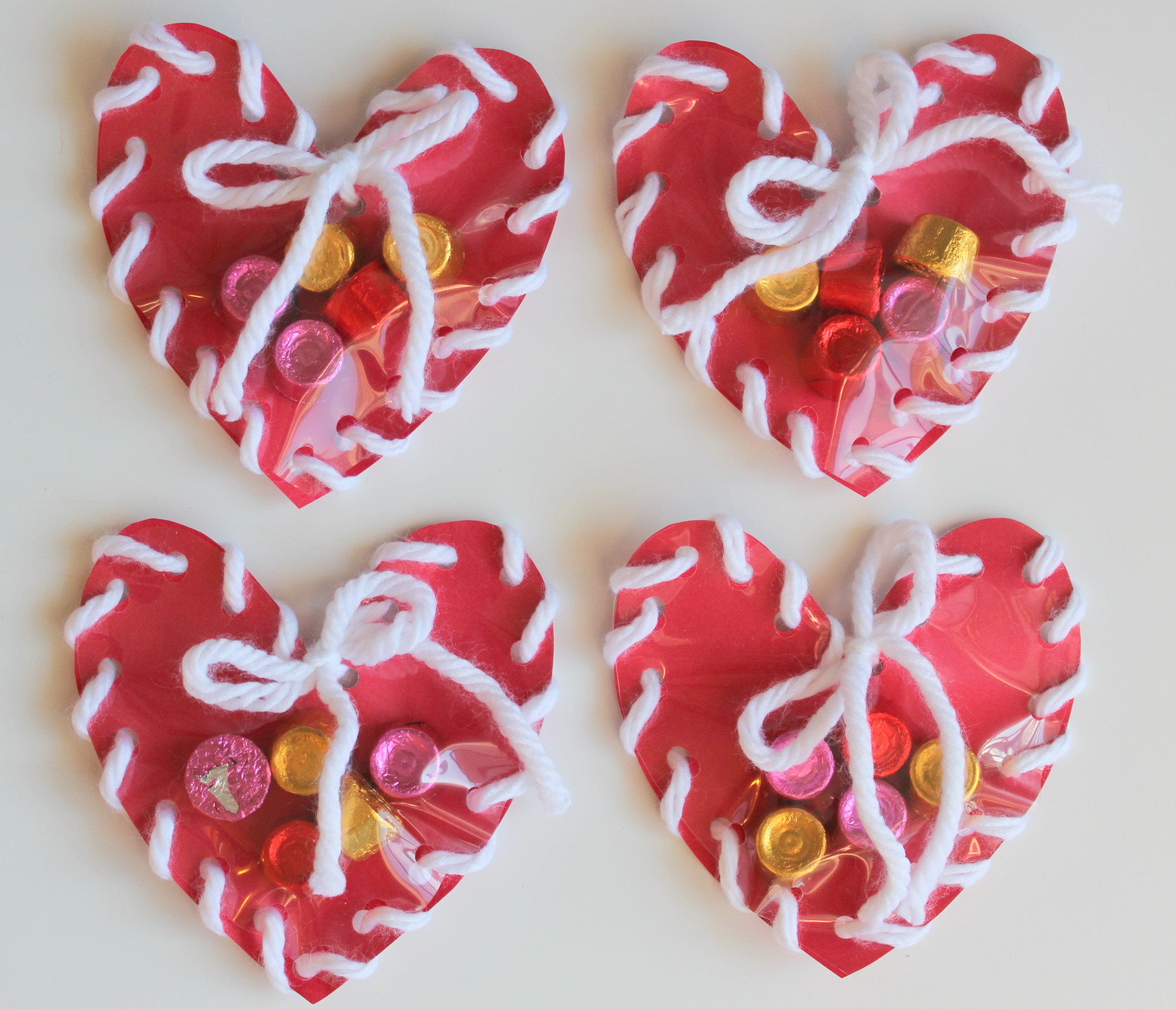 Crafts For Valentines Day
 Lollydot Hand Sewn Paper Heart Valentine Craft for Kids