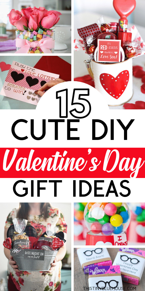 Cute Valentine Gift Ideas
 15 Crazy Adorable DIY Valentine s Day Gifts This Tiny
