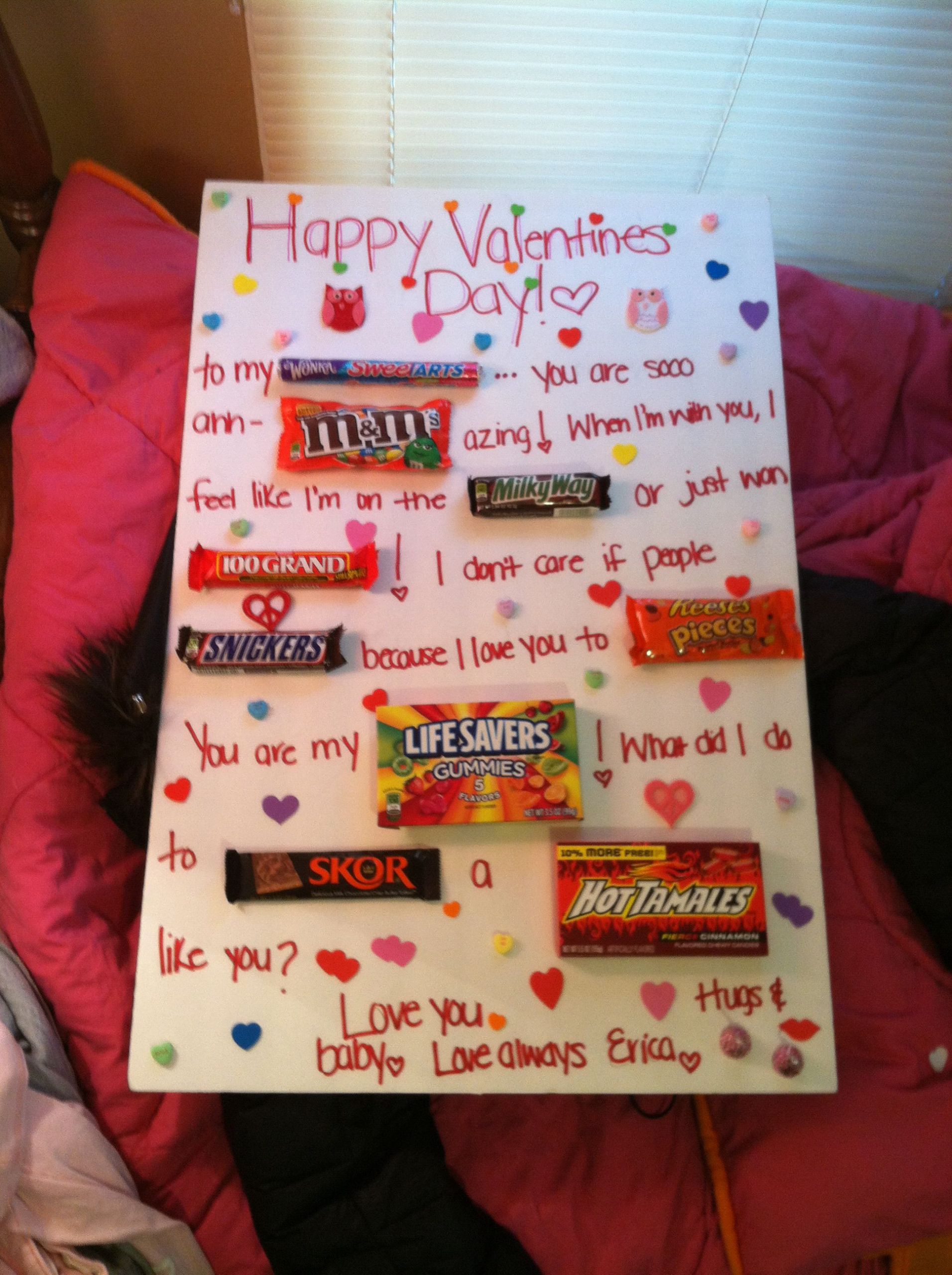 Cute Valentines Day Gift Ideas For Him
 Valentines for him