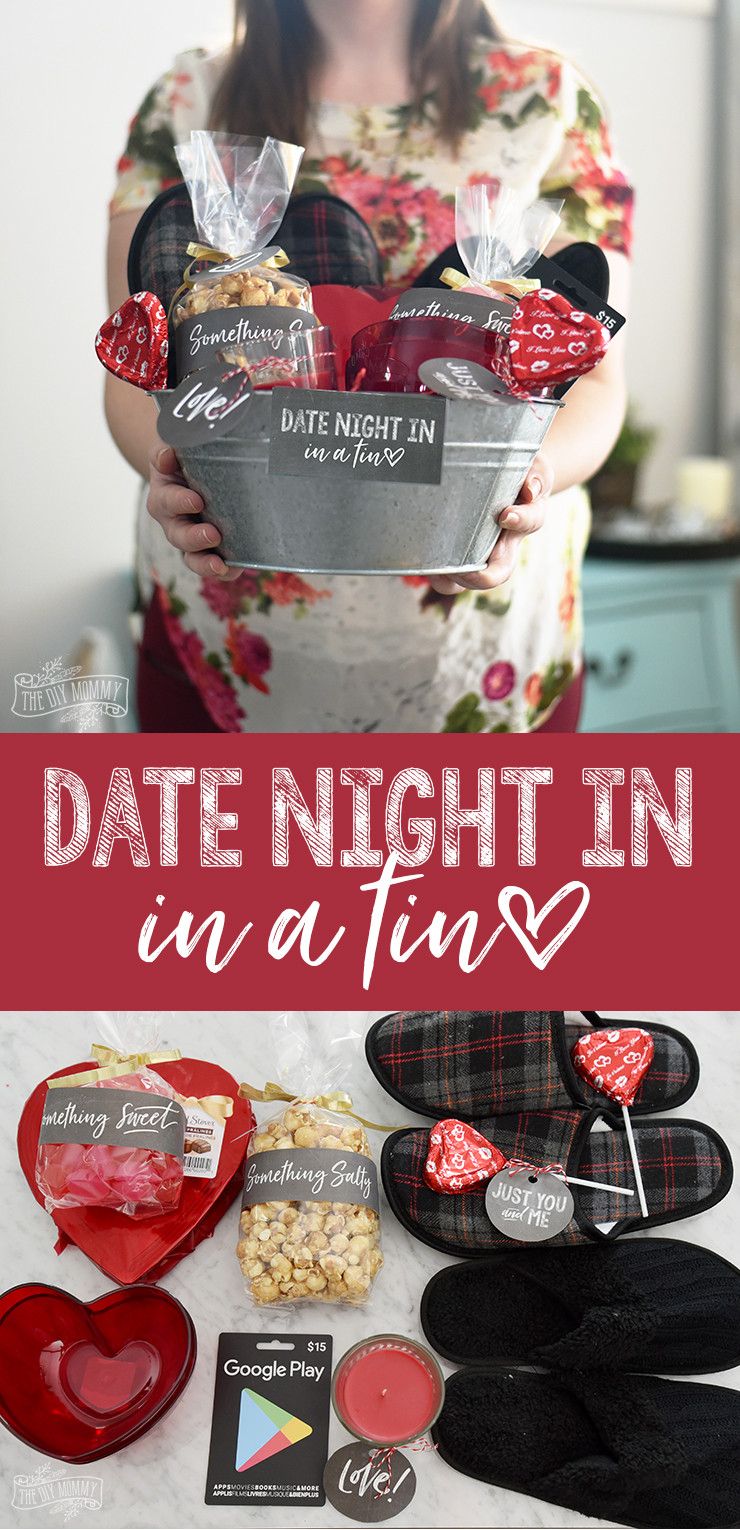 Diy Valentine'S Day Gift Ideas
 Valentine s Day Date Night In Gift Basket Idea 24 More