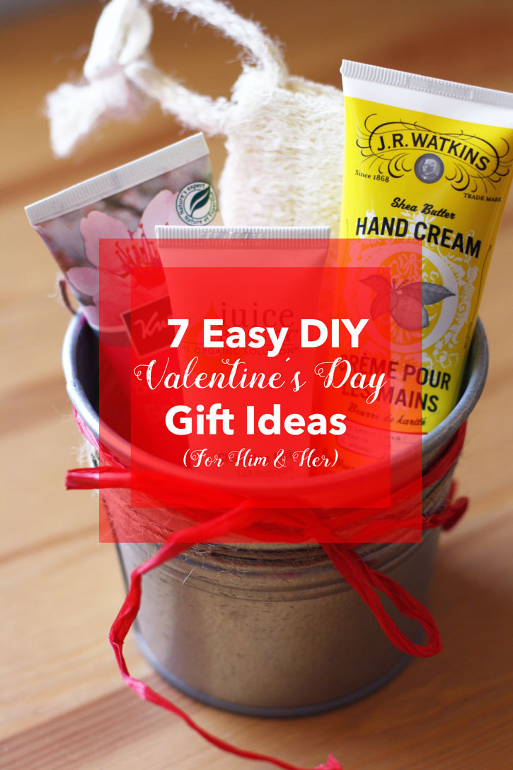 Diy Valentines Day Gifts
 7 Easy DIY Valentine’s Day Gift Ideas For Him & Her