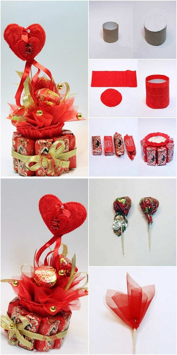 Diy Valentines Gift Ideas
 DIY Valentine s Day t idea Make heart shaped