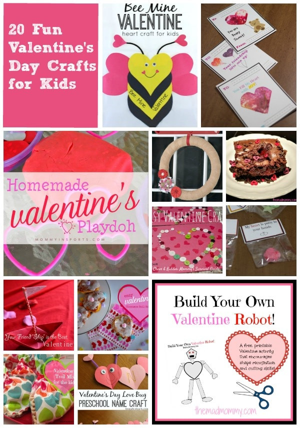 Fun Ideas For Valentines Day
 20 Fun and Easy Valentine s Day Crafts and Activities for
