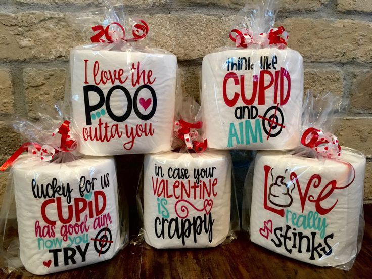 Funny Valentines Gift Ideas
 Humorous Adult Valentine Toilet Paper Funny Gag Gift