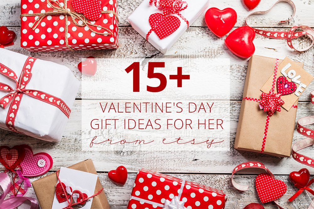 Gifts For Valentines Day
 15 Valentine s Day Gift Ideas for Her From Etsy