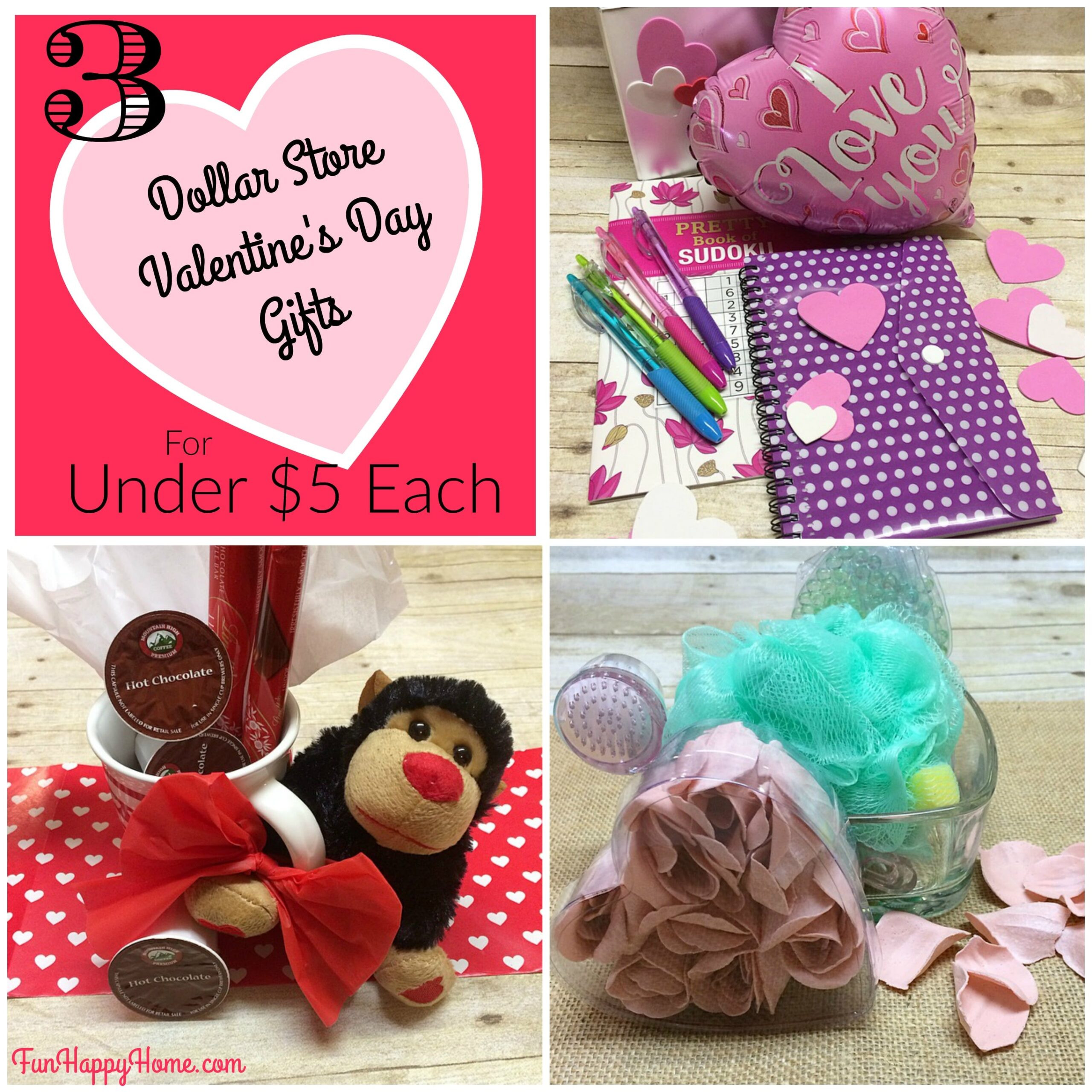 Good Valentine Day Gift Ideas
 3 Easy Dollar Store Valentine s Day Gifts Fun Happy Home