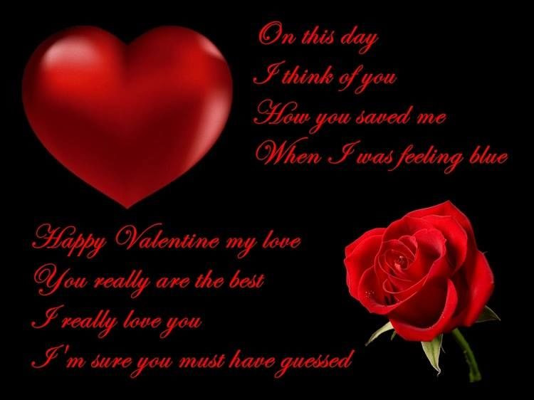 Happy Valentines Day My Love Quotes
 Happy Valentine My Love s and for
