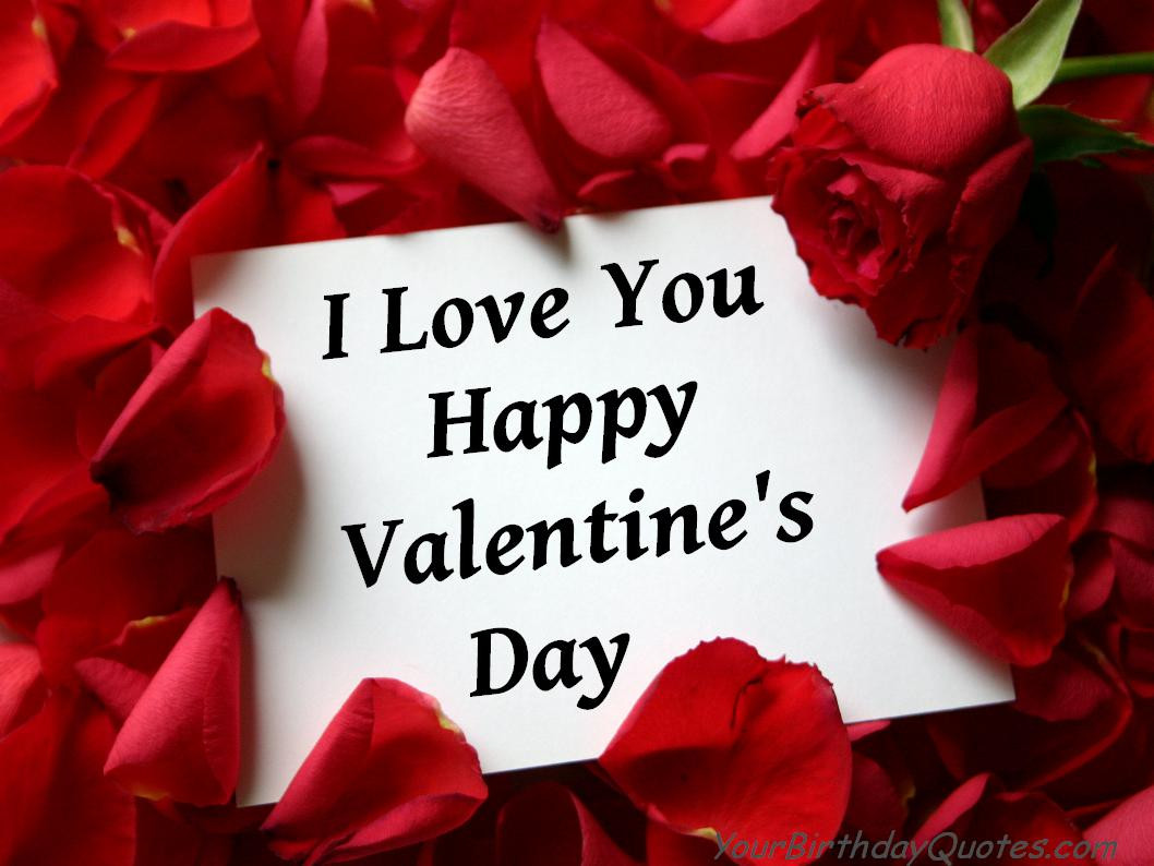 Happy Valentines Day My Love Quotes
 Love Quotes For Valentines Day QuotesGram